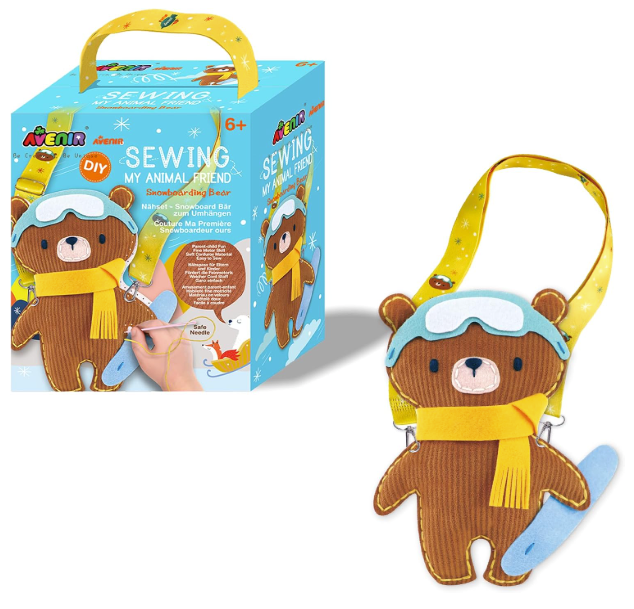 Sewing My Animal-Snowboard Bear