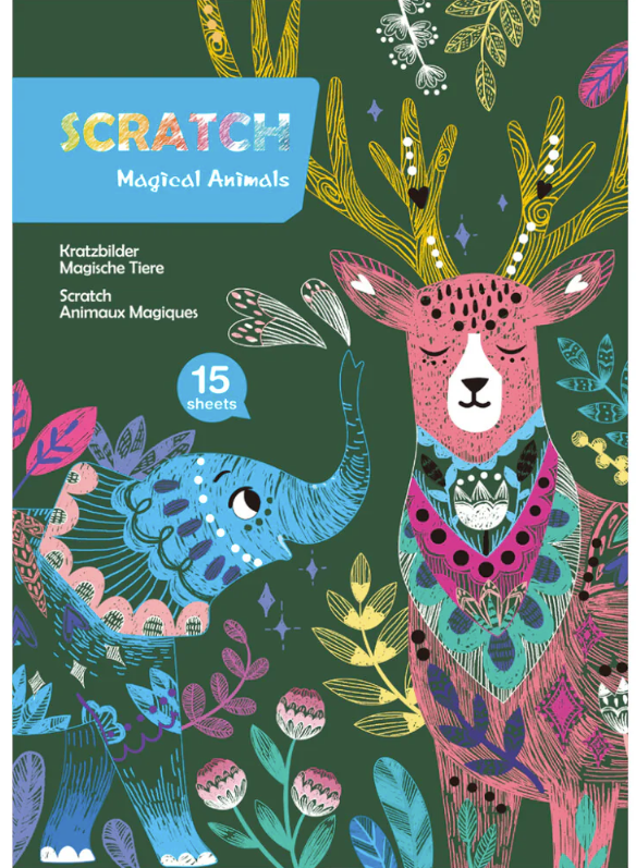 Scratch Book-MAGICAL ANIMALS