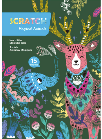 Scratch Book-MAGICAL ANIMALS