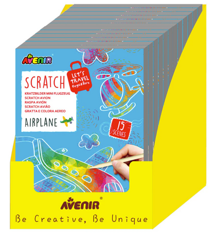 Mini Scratch book TRAVEL THE WORLD
