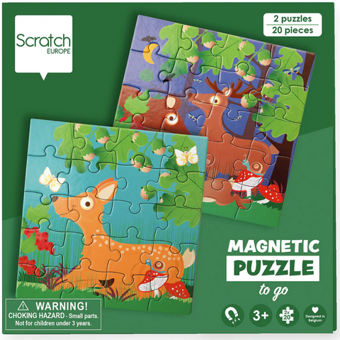 Magnetic Puzzle Book Forest