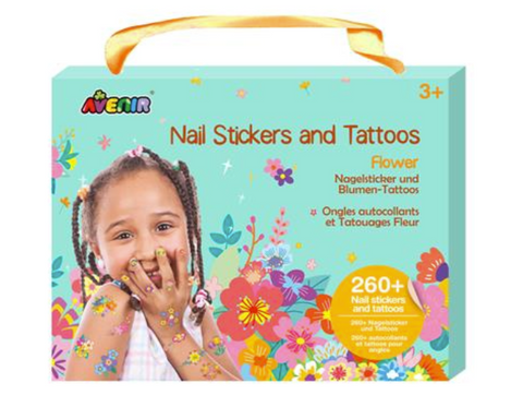 Nail Stickers & Tattoos - Flower