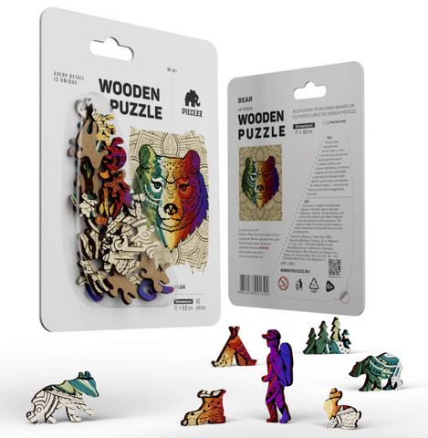 Shaped Puzzle 40 pc - Bear