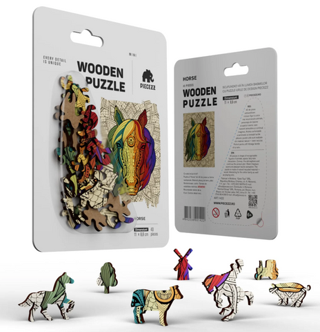 Shaped Puzzle 40 pc - Horse