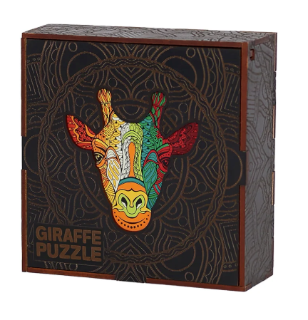 Shaped Puzzle 70 pc - Giraffe