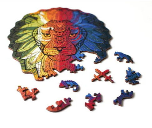 Shaped Puzzle 70 pc - Lion
