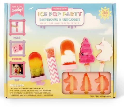Ice Pop Party Rainbows & Unicorns