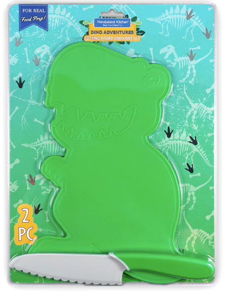 Dinosaur Cutting Board & Knife Set