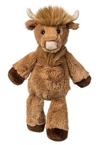 Marshmallow Hagrid Highland Cow-13″