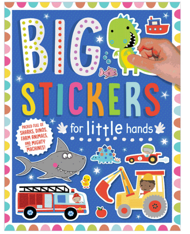 Big Stickers-Sharks,Dinos,Farm,Machines