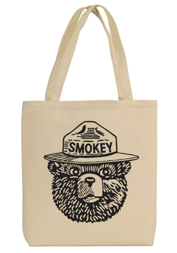 Smokey Bear Canvas Tote Bag