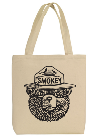 Smokey Bear Canvas Tote Bag
