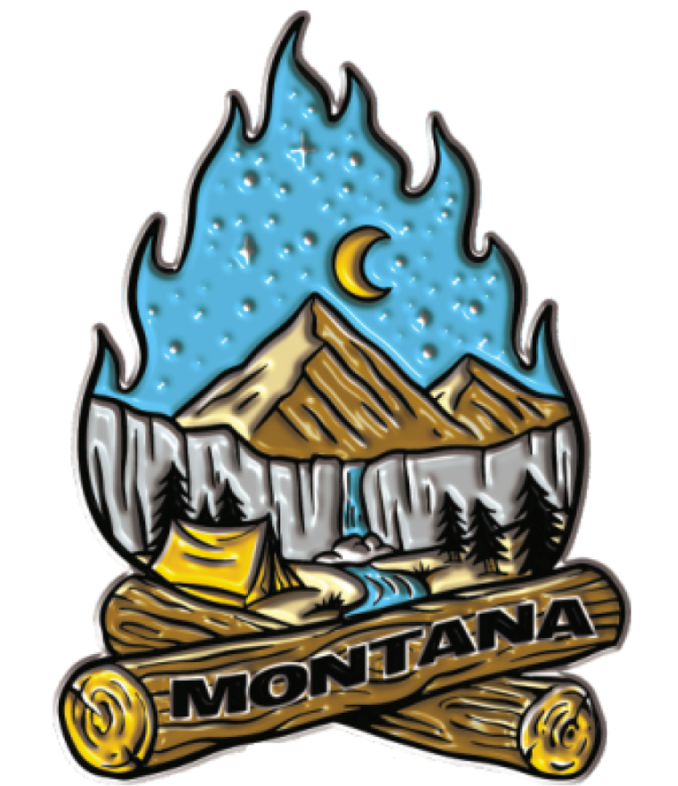 MT Campfire Embroidered Patch