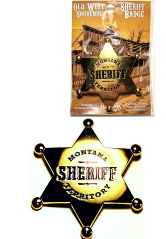 Montana Territory Sheriff Badge