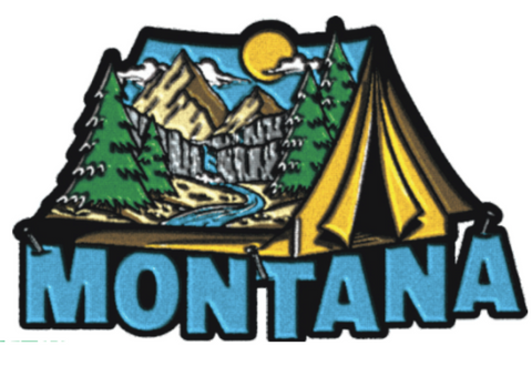 MT Tent Embroidered Patch