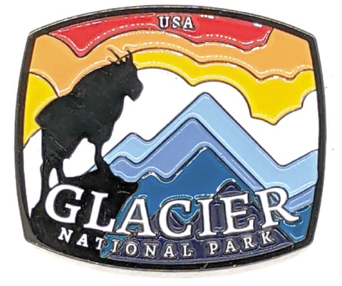 GNP MTN Goat Cliff Pin