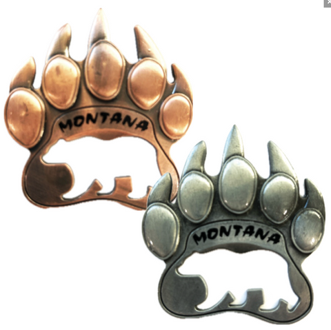 MT Bear Paw Magnet Bottle Opener