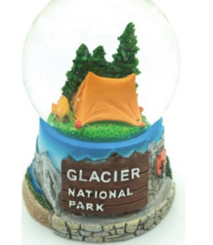 GNP Tent/Camping Small Snowglobe