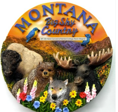 MT Hand Painted Magnet