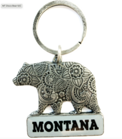 MT Disco Bear Key Ring