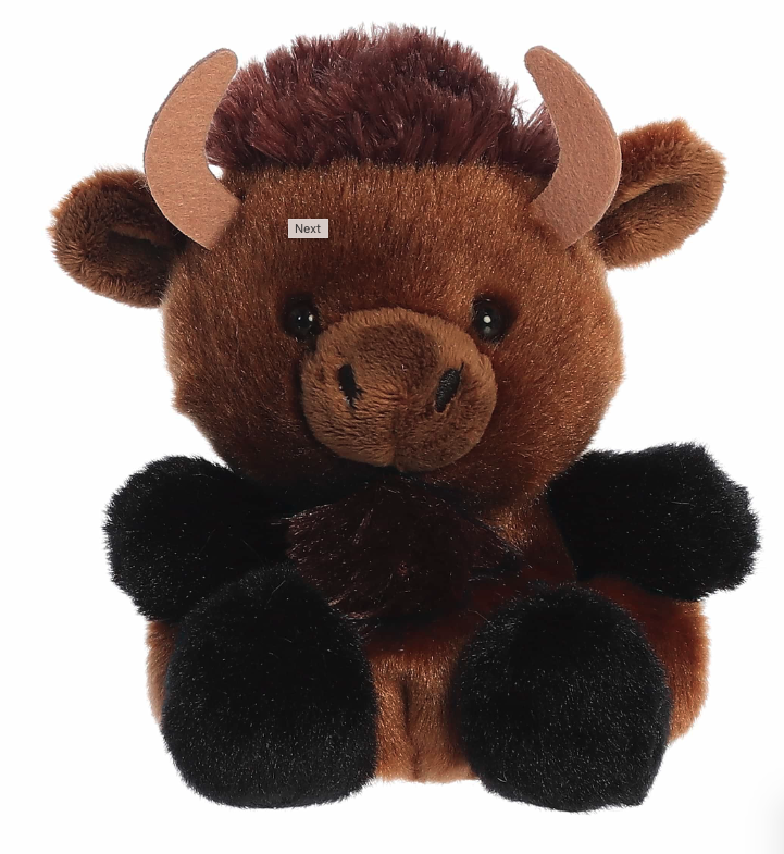 5" Palm Pals -Billy Bison
