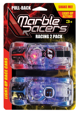 Pull-Back Marble Racing 2-PACK