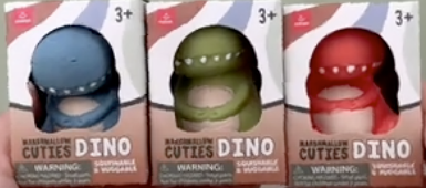 Marshmallow T-Rex Squeeze