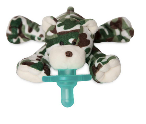 WubbaNub- Camo Bear