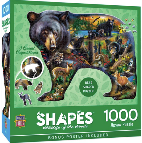 Wildlife Of The Woods 1000Pc