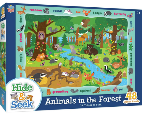Animals in the Forest 48 pc