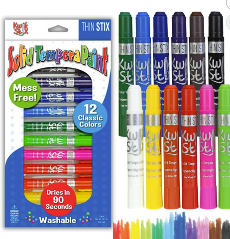 Kwik Stix Thin 12 Ct Primary