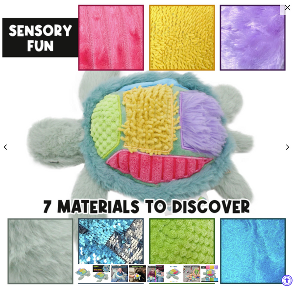Sea Turtle Sensory Plush