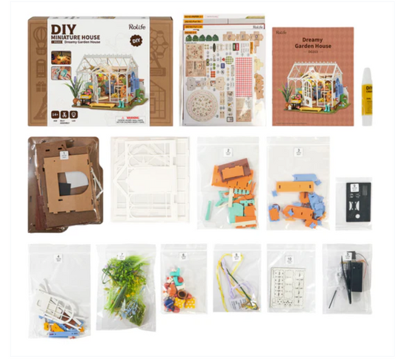 DIY Miniature-Dreamy Garden House