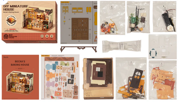 DIY Miniature-Becka's Baking House
