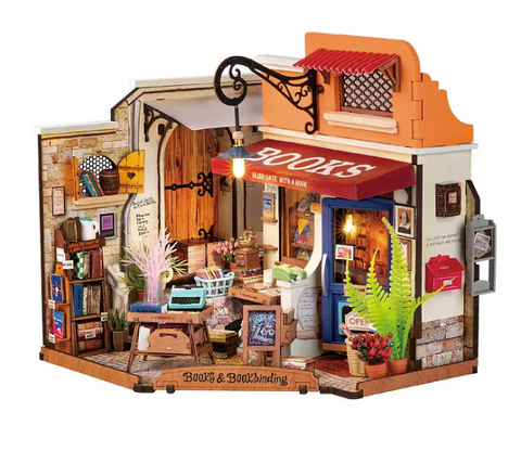DIY Miniature-Corner Bookstore