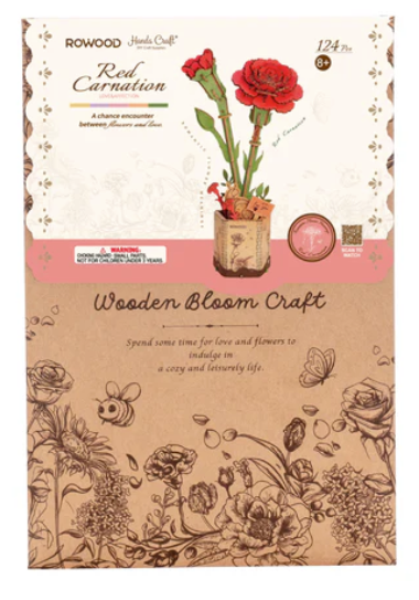 3D Kit- Red Carnation