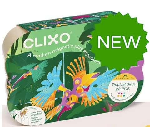 Clixo Mag.- Tropical Birds 22pc