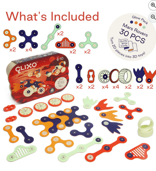 Clixo Mag.- Mars Pover 30pc