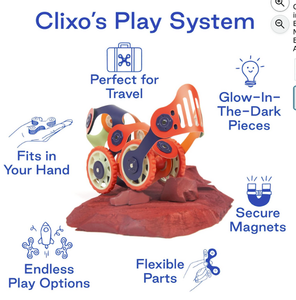 Clixo Mag.- Mars Pover 30pc