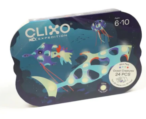 Clixo Mag.- Ocean Creatures 24pc
