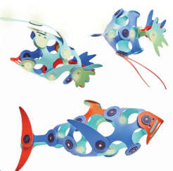 Clixo Mag.- Ocean Creatures 24pc