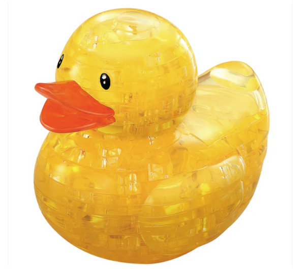 Crystal Puzzle Rubber Duck