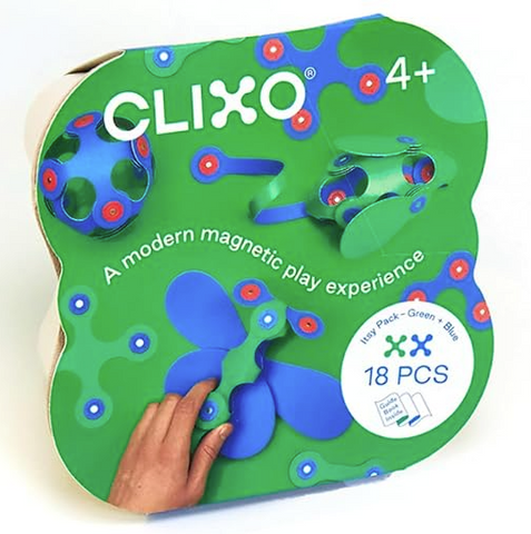 Clixo Mag.- ITSY 18pc Green/Blue