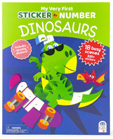 Sticker by Number - Dinosaurs