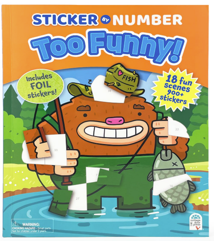 Sticker by Number - Too Funny!