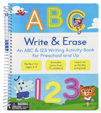 Write & Erase ABC and 123
