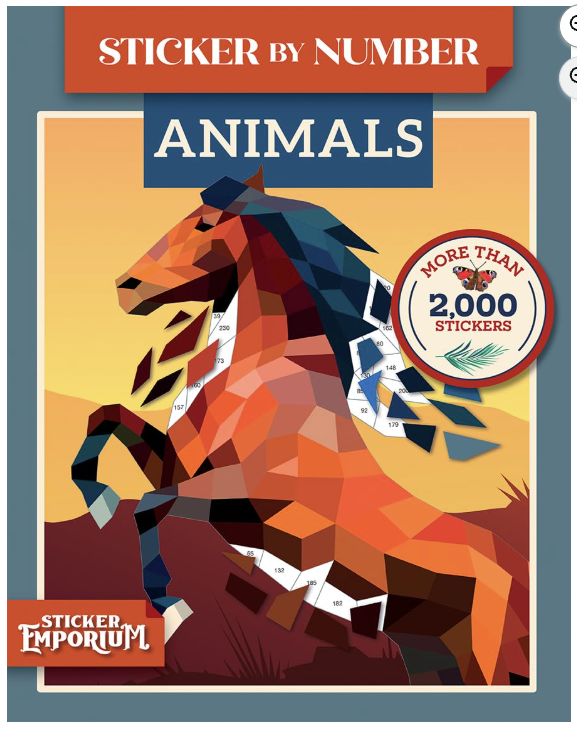 Sticker by Number-Animals