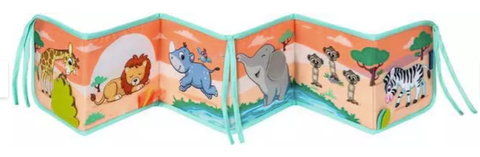Wild Animals Tummy Time Book