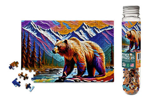 MicroPuzzle-Colorful Bear