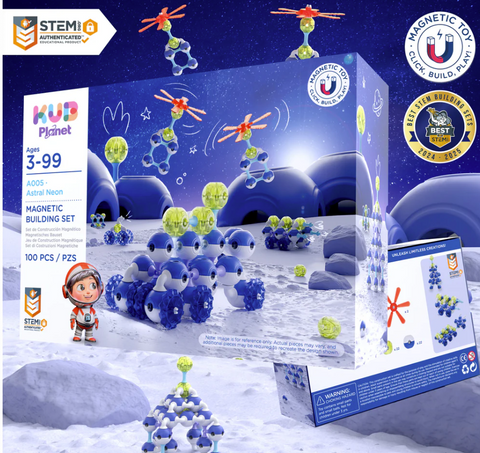 Magnetic Bldg-Astral Neon 100pc